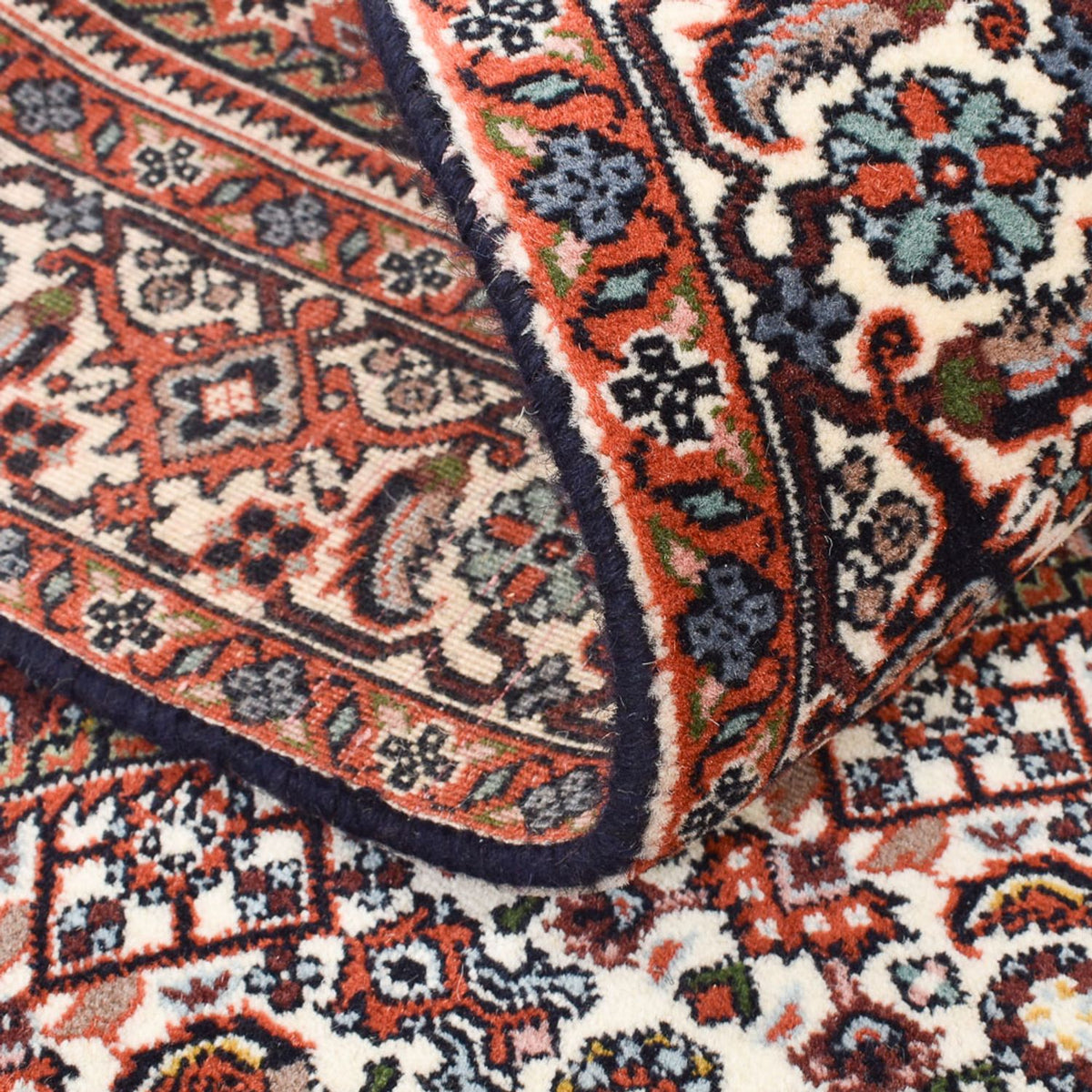 Alfombra persa - Bidjar - 175 x 108 cm - óxido