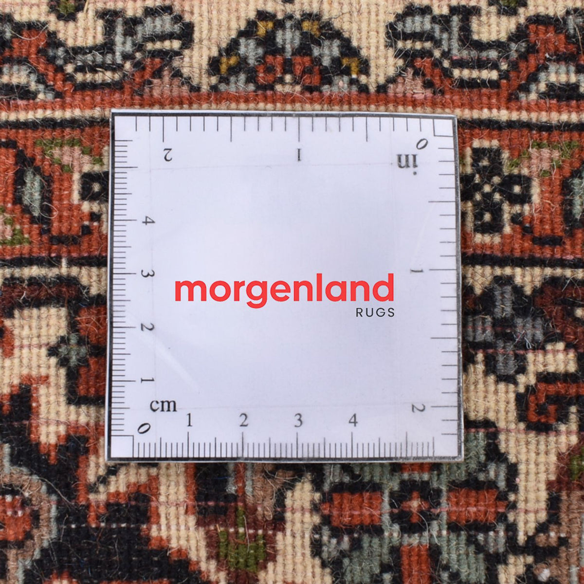 Alfombra persa - Bidjar - 175 x 108 cm - óxido