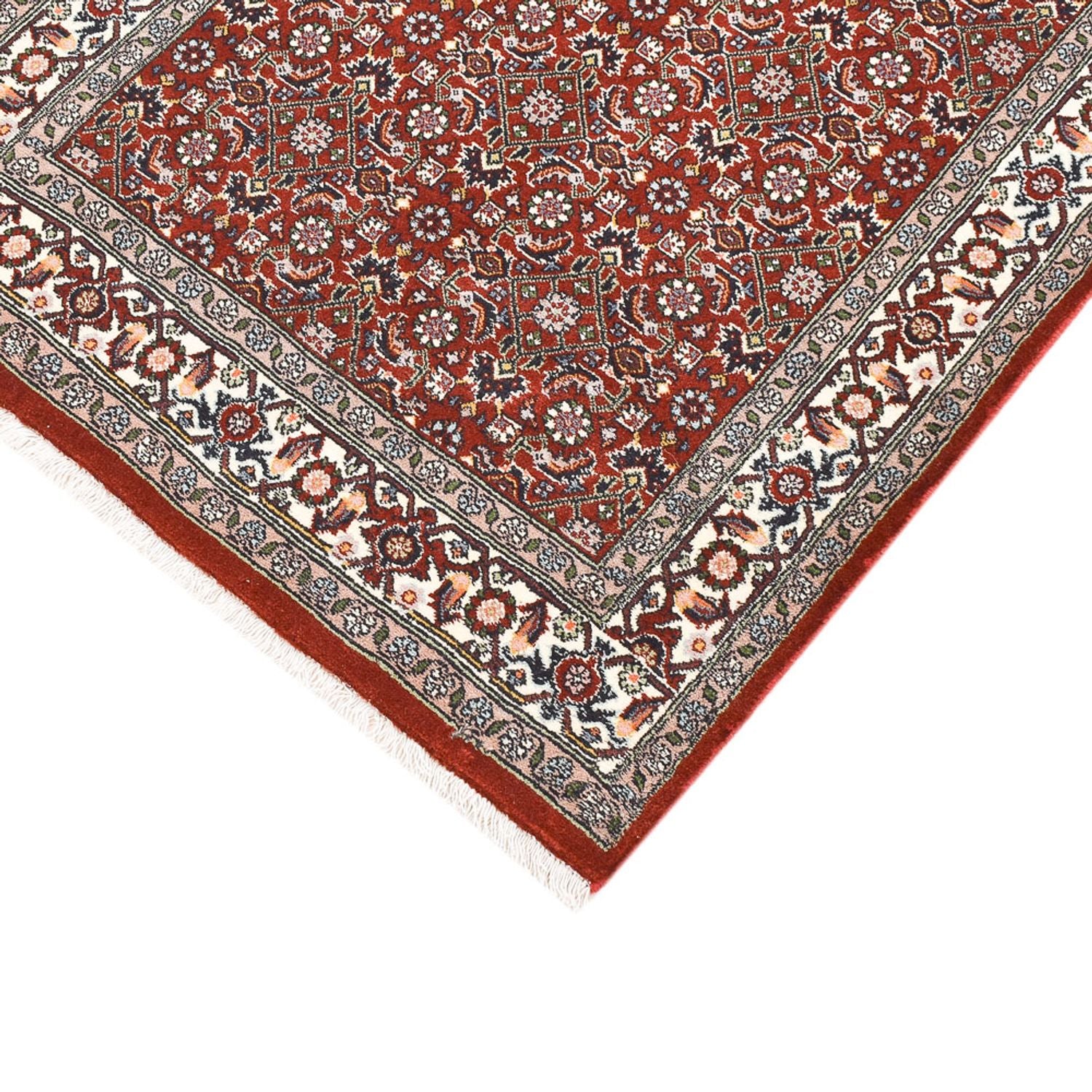 Alfombra persa - Bidjar - 140 x 82 cm - óxido
