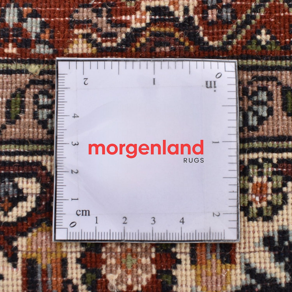 Alfombra persa - Bidjar - 140 x 82 cm - óxido