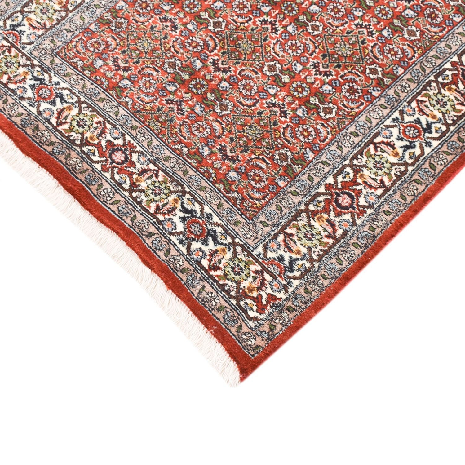Alfombra persa - Bidjar - 145 x 77 cm - óxido