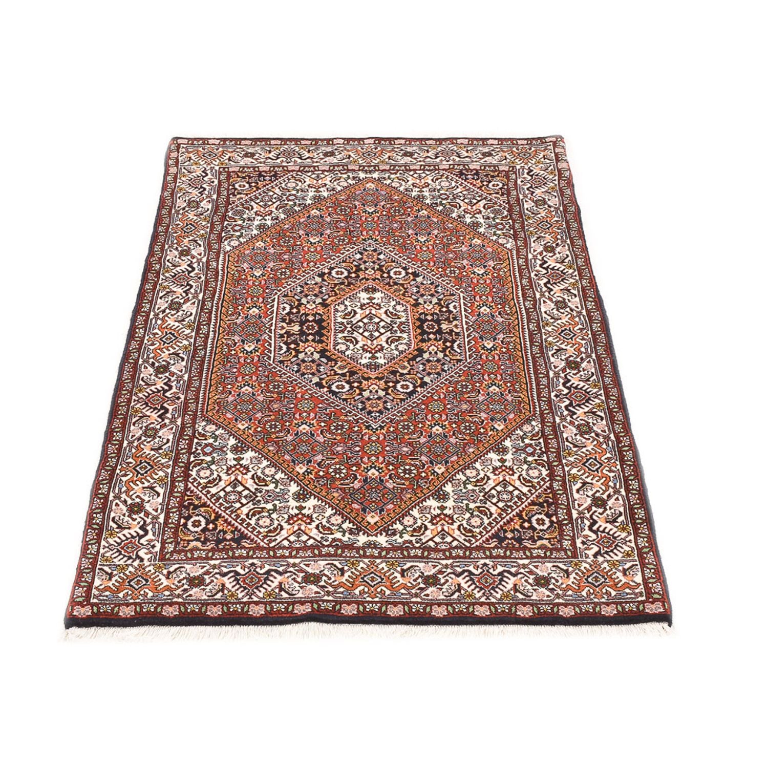 Alfombra persa - Bidjar - 160 x 102 cm - óxido