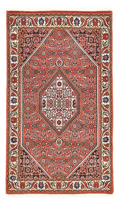 Alfombra persa - Bidjar - 141 x 82 cm - óxido