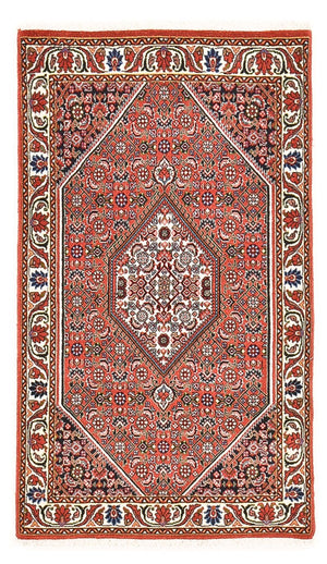 Alfombra persa - Bidjar - 141 x 82 cm - óxido