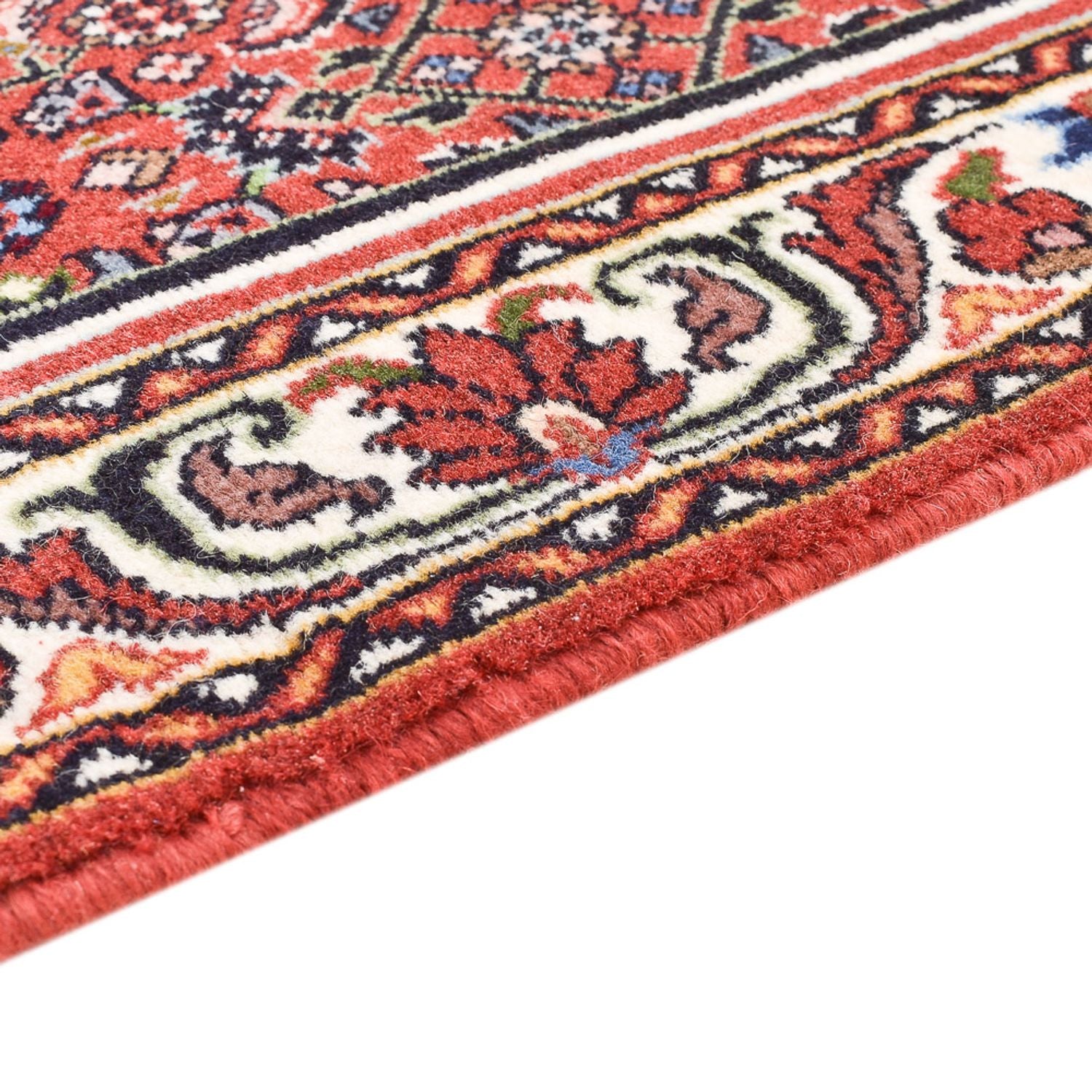 Alfombra persa - Bidjar - 141 x 82 cm - óxido