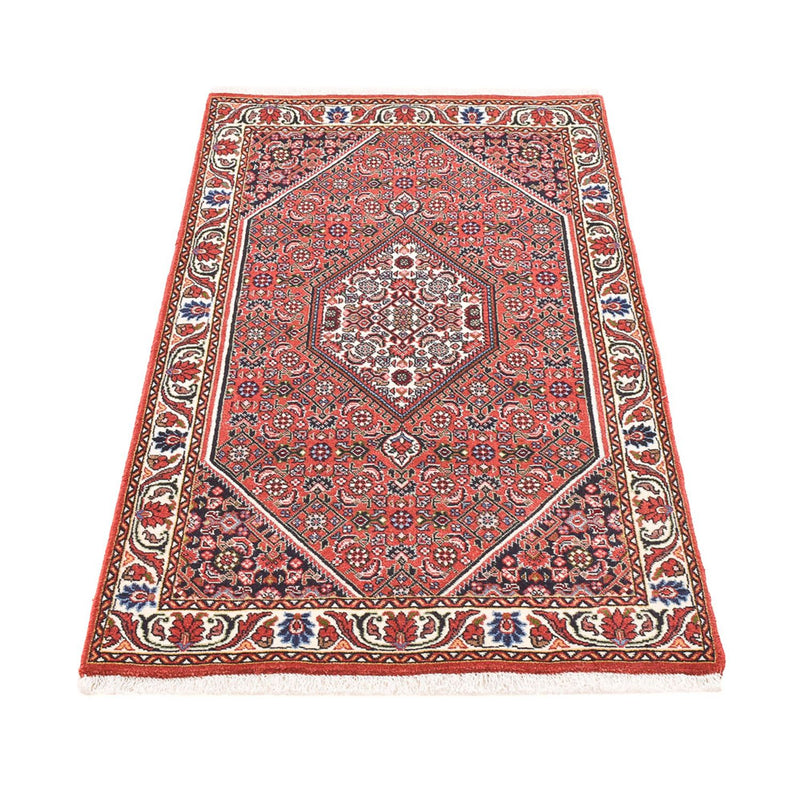 Alfombra persa - Bidjar - 141 x 82 cm - óxido