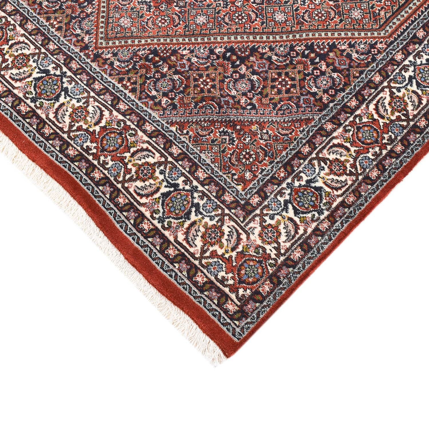 Alfombra persa - Bidjar - 188 x 110 cm - óxido