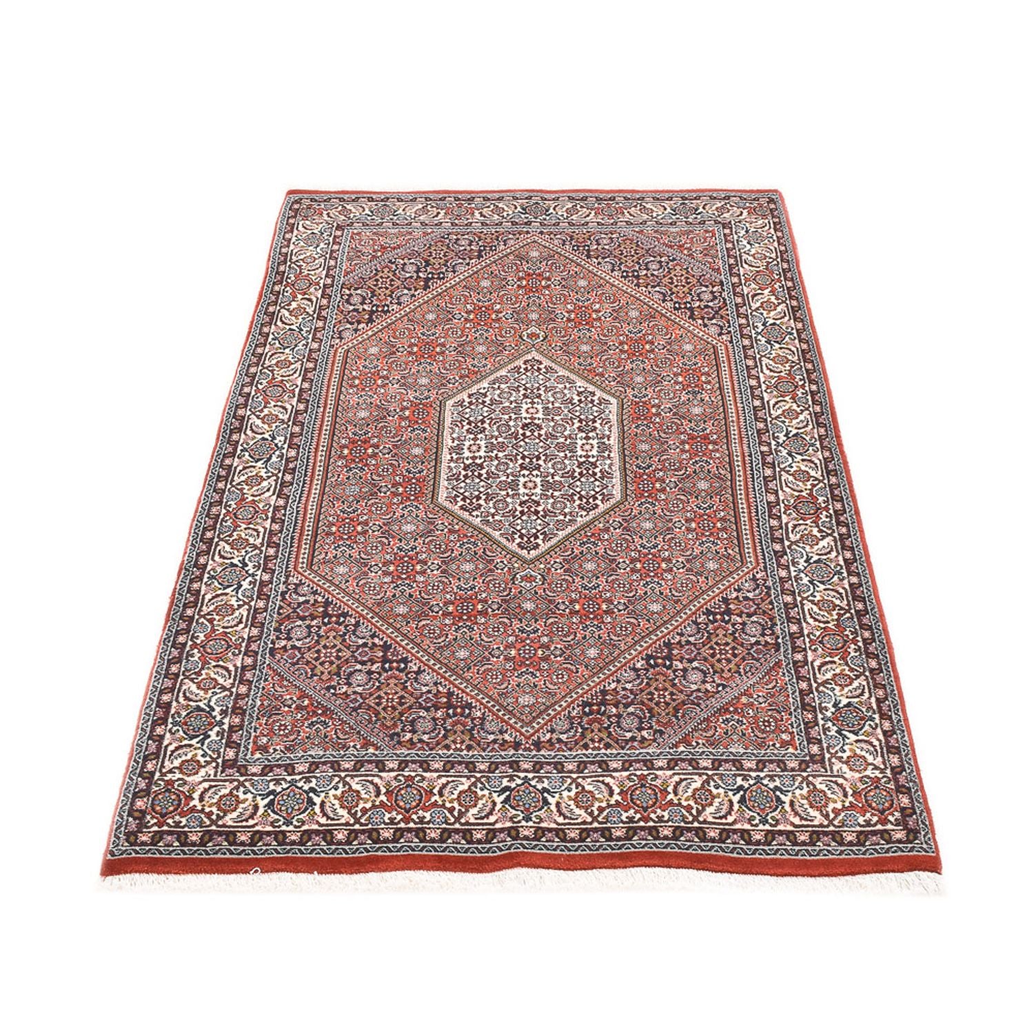 Alfombra persa - Bidjar - 188 x 110 cm - óxido
