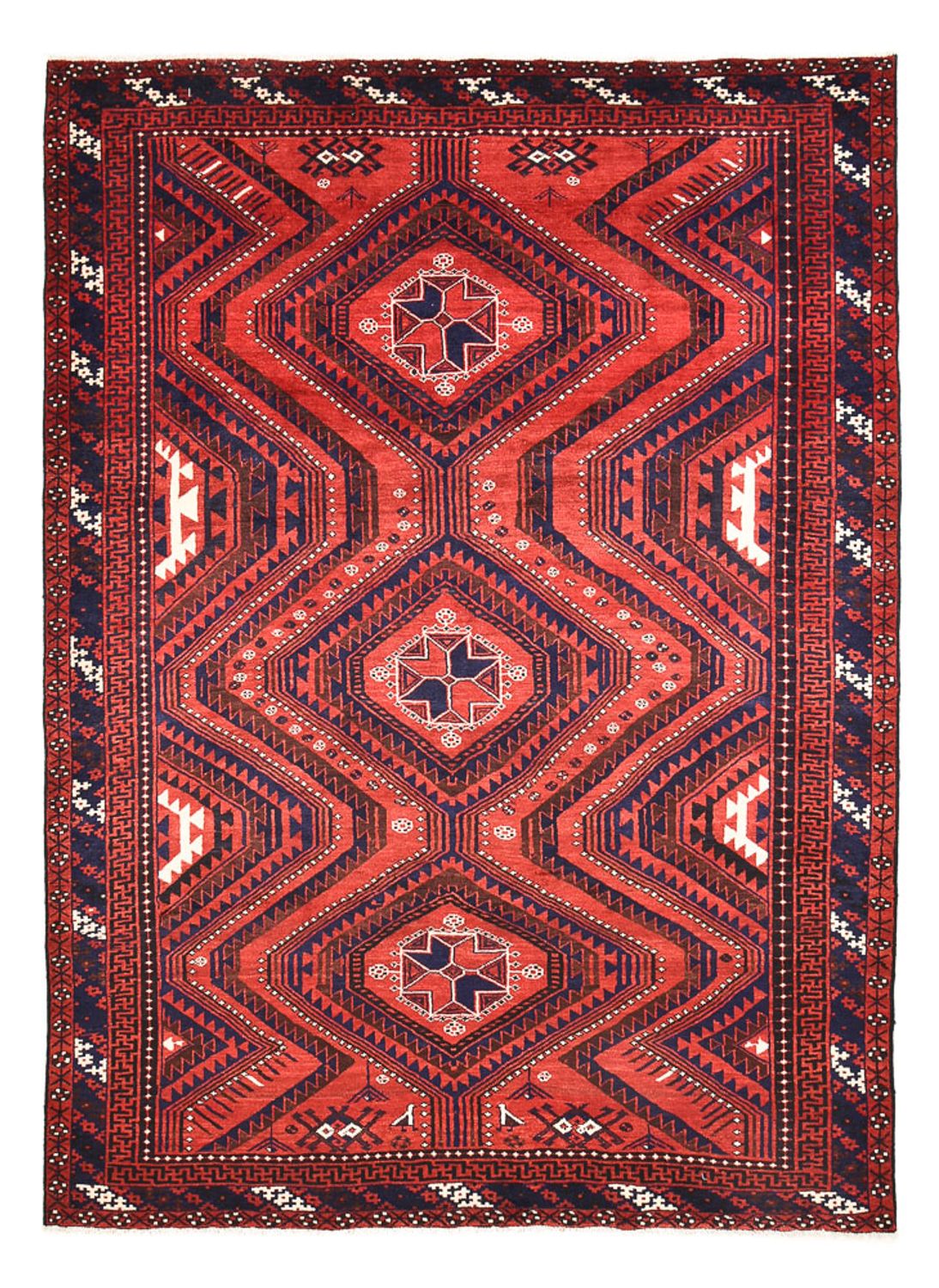 Alfombra persa - Nómada - 320 x 235 cm - rojo