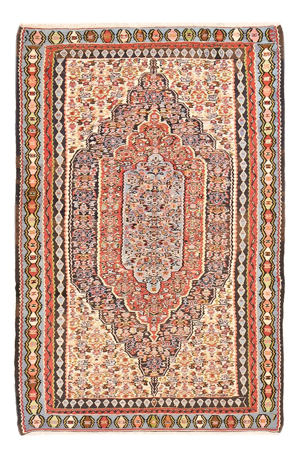 Alfombra Kelim - Oriental - 180 x 120 cm - beige claro