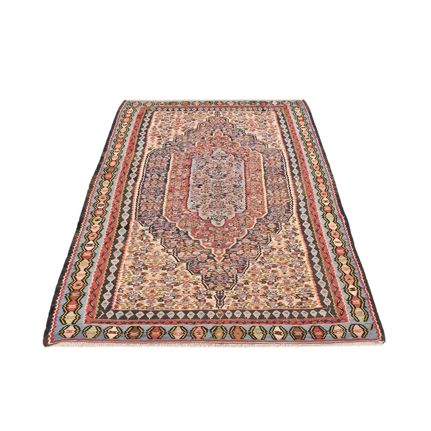 Alfombra Kelim - Oriental - 180 x 120 cm - beige claro