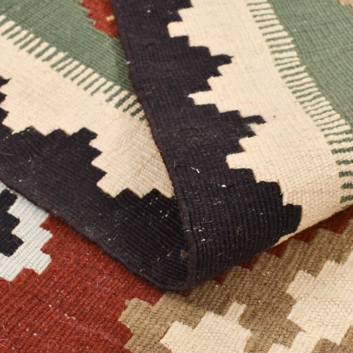 Alfombra Kelim - Oriental - 146 x 110 cm - multicolor