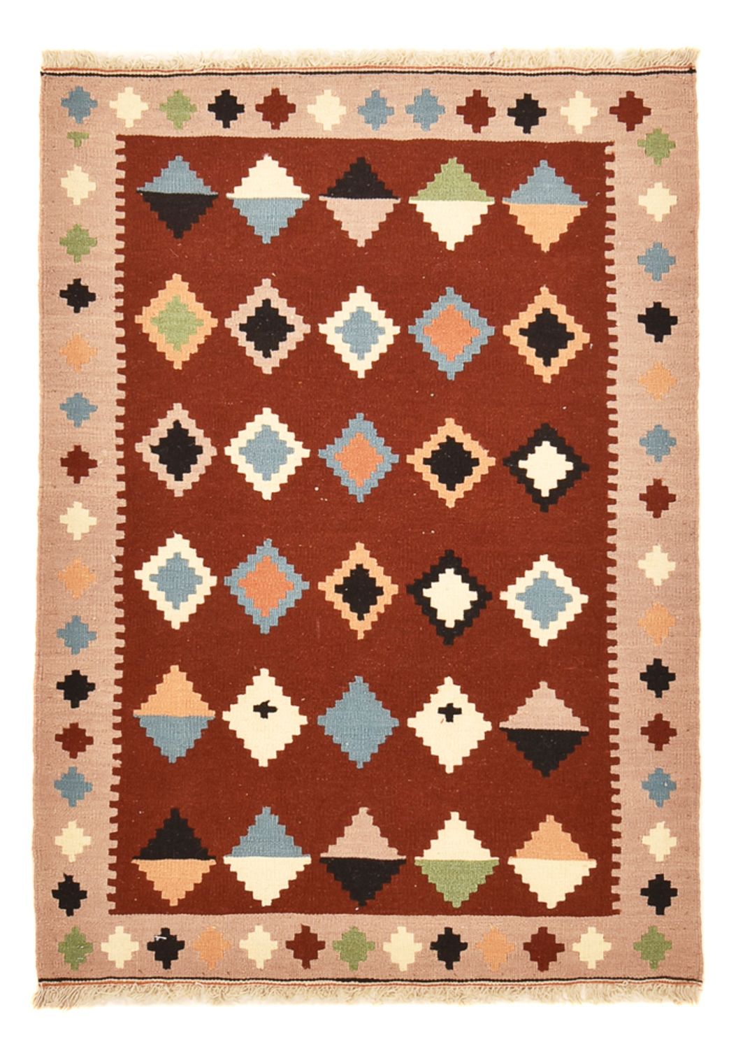 Alfombra Kelim - Oriental - 147 x 103 cm - multicolor
