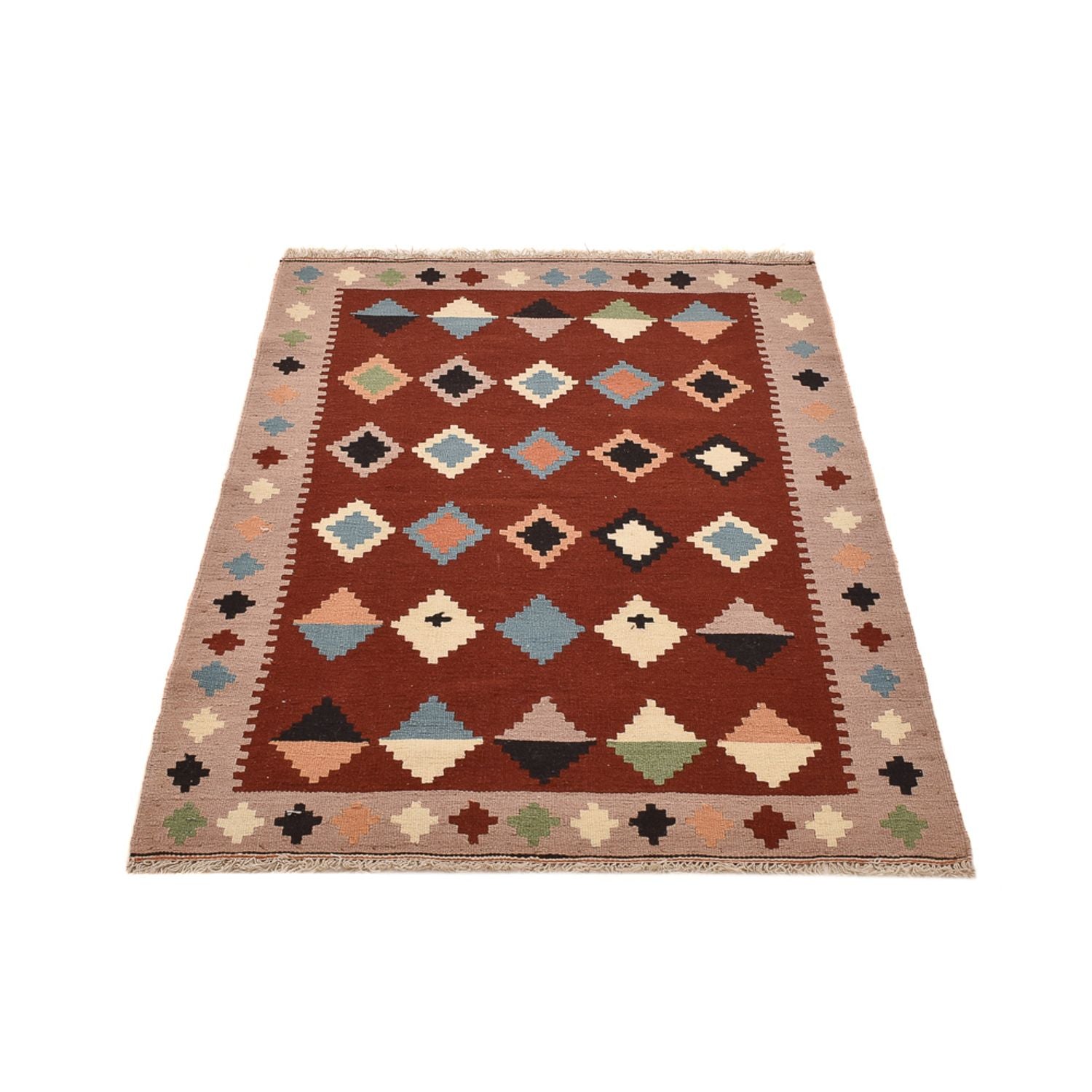 Alfombra Kelim - Oriental - 147 x 103 cm - multicolor