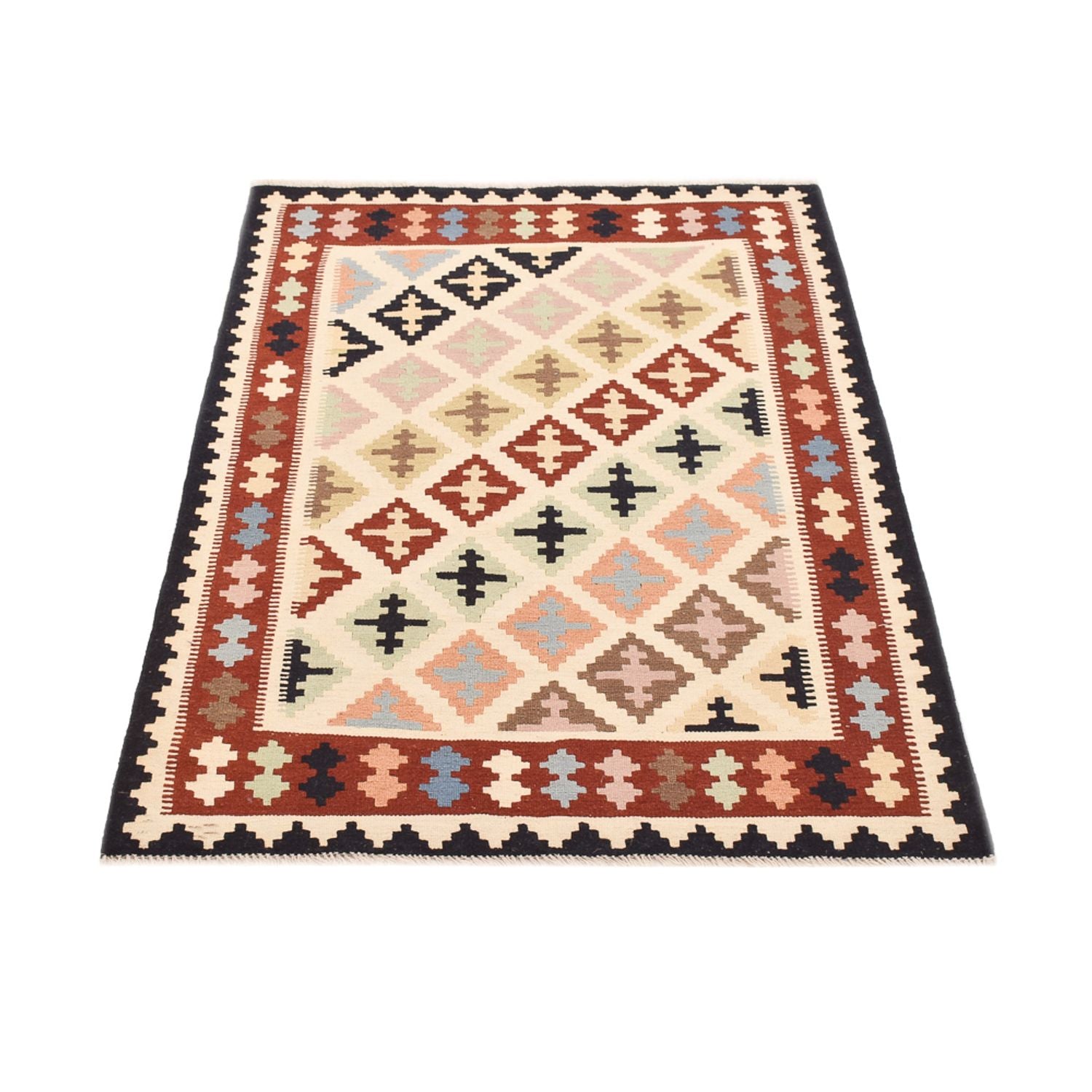 Alfombra Kelim - Oriental - 153 x 102 cm - multicolor
