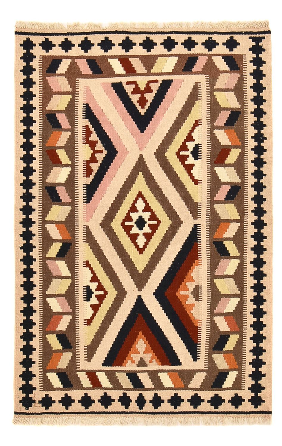 Alfombra Kelim - Oriental - 152 x 100 cm - multicolor