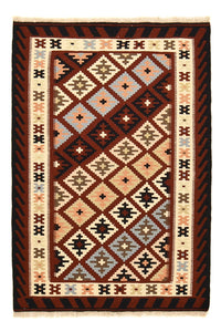 Alfombra Kelim - Oriental - 146 x 102 cm - multicolor