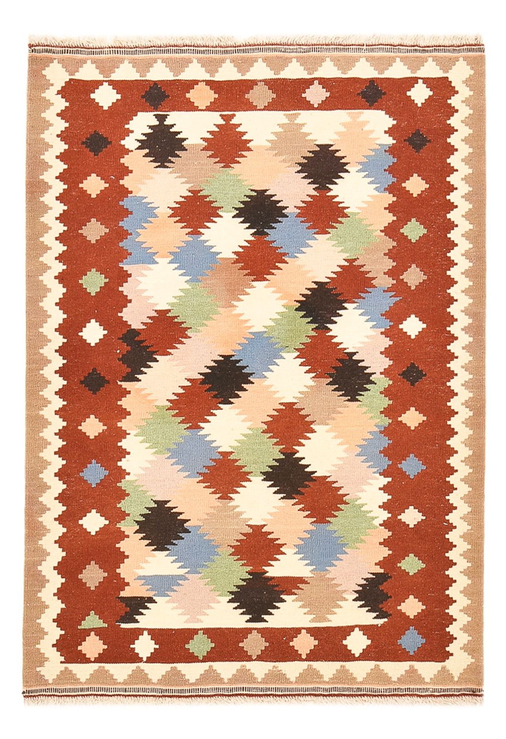 Alfombra Kelim - Oriental - 150 x 105 cm - multicolor