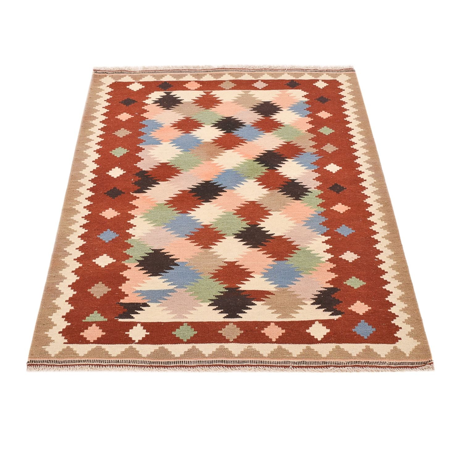 Alfombra Kelim - Oriental - 150 x 105 cm - multicolor