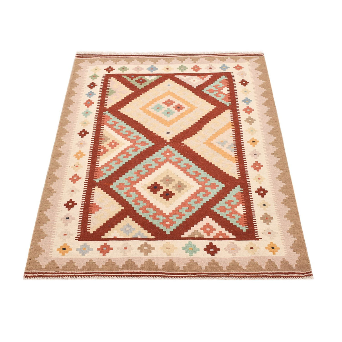 Alfombra Kelim - Oriental - 150 x 103 cm - multicolor