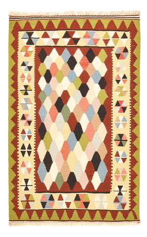 Alfombra Kelim - Oriental - 157 x 98 cm - multicolor