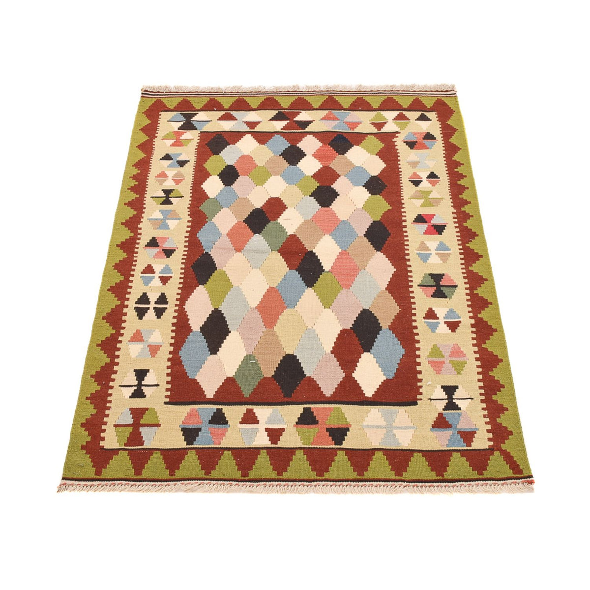 Alfombra Kelim - Oriental - 157 x 98 cm - multicolor