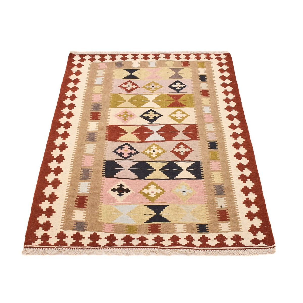 Alfombra Kelim - Oriental - 150 x 102 cm - multicolor