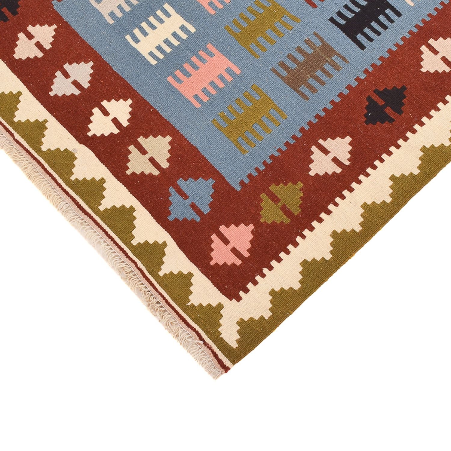 Alfombra Kelim - Oriental - 150 x 98 cm - multicolor