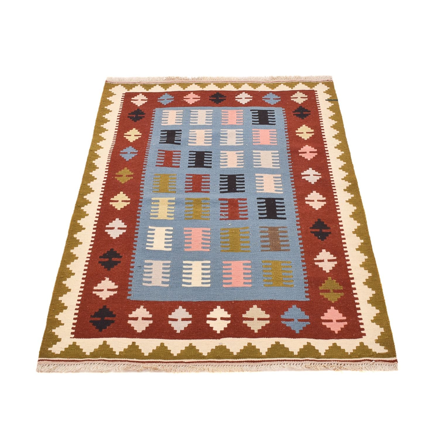 Alfombra Kelim - Oriental - 150 x 98 cm - multicolor