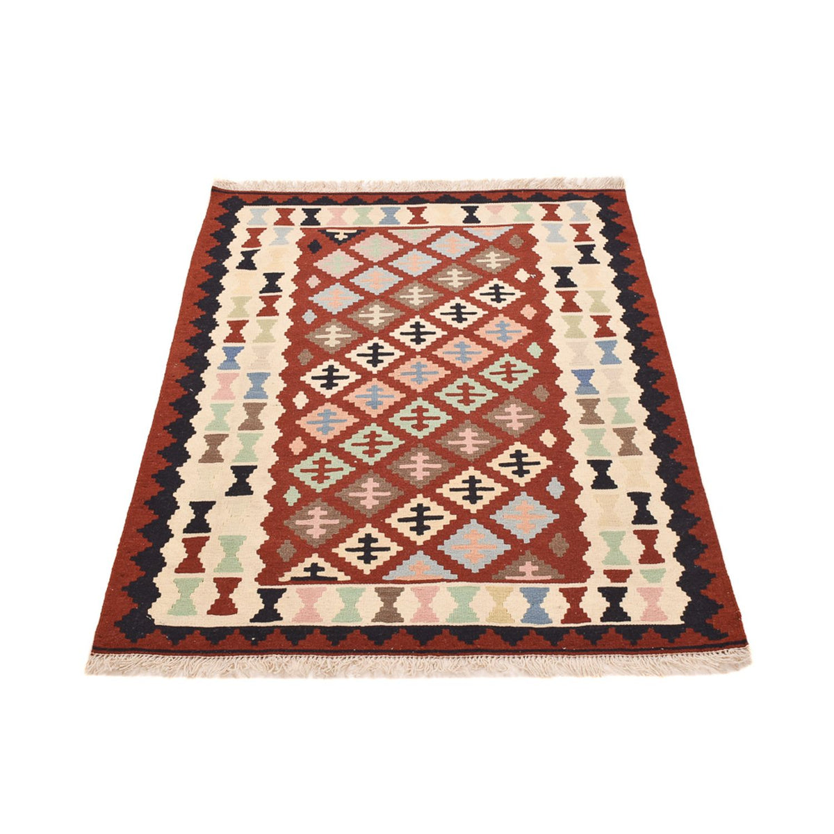 Alfombra Kelim - Oriental - 148 x 110 cm - multicolor