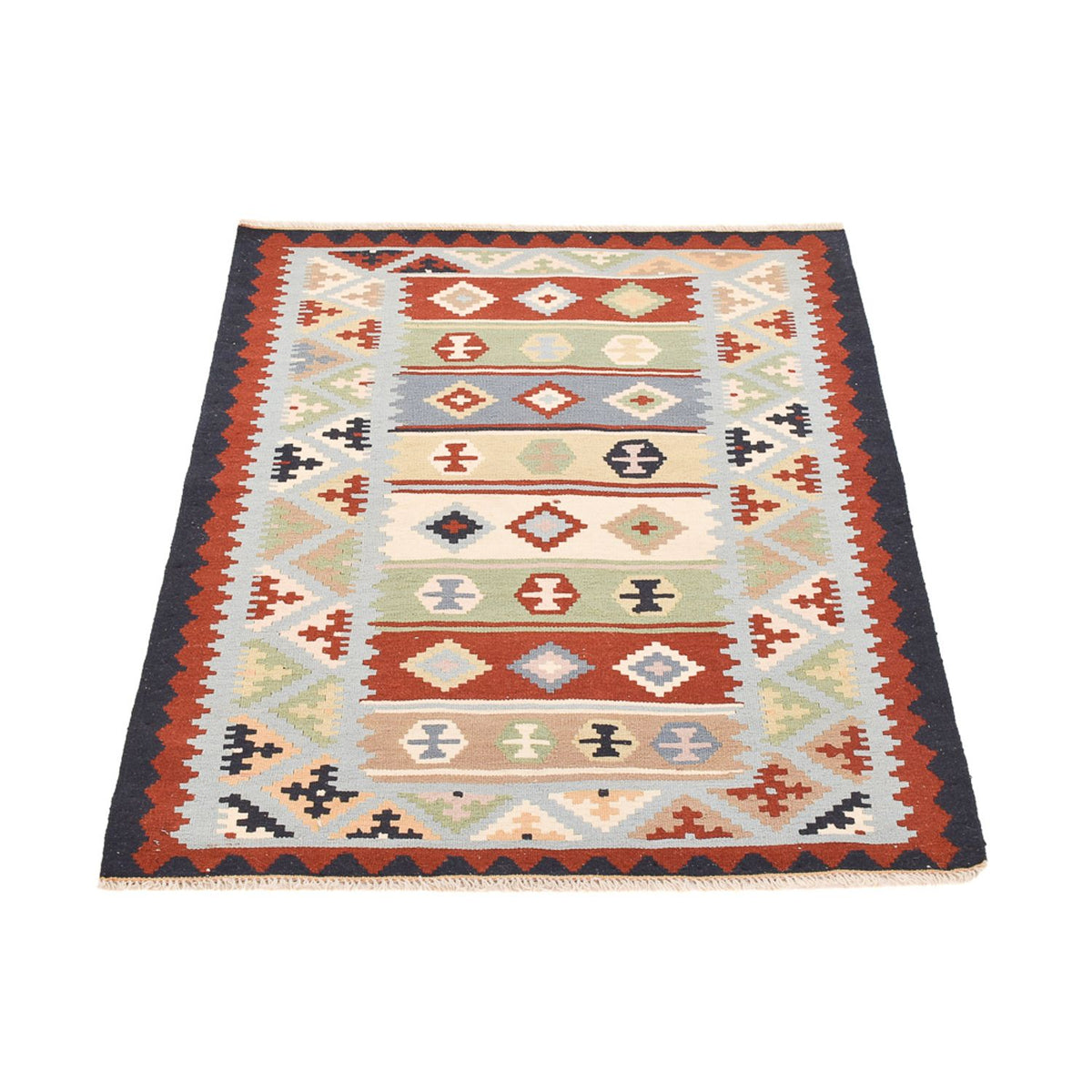 Alfombra Kelim - Oriental - 146 x 103 cm - multicolor