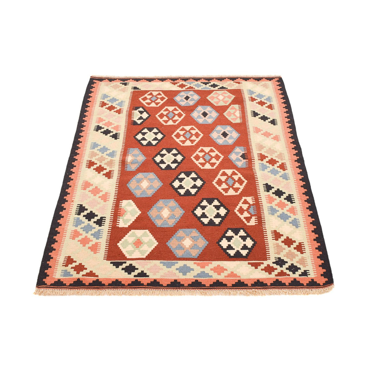 Alfombra Kelim - Oriental - 149 x 103 cm - multicolor