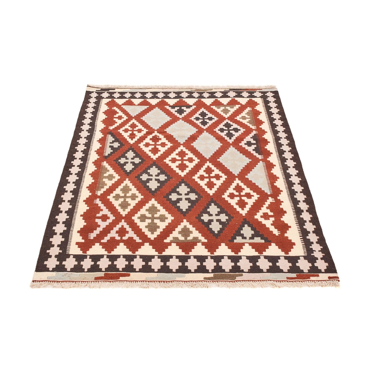 Alfombra Kelim - Oriental - 146 x 110 cm - multicolor