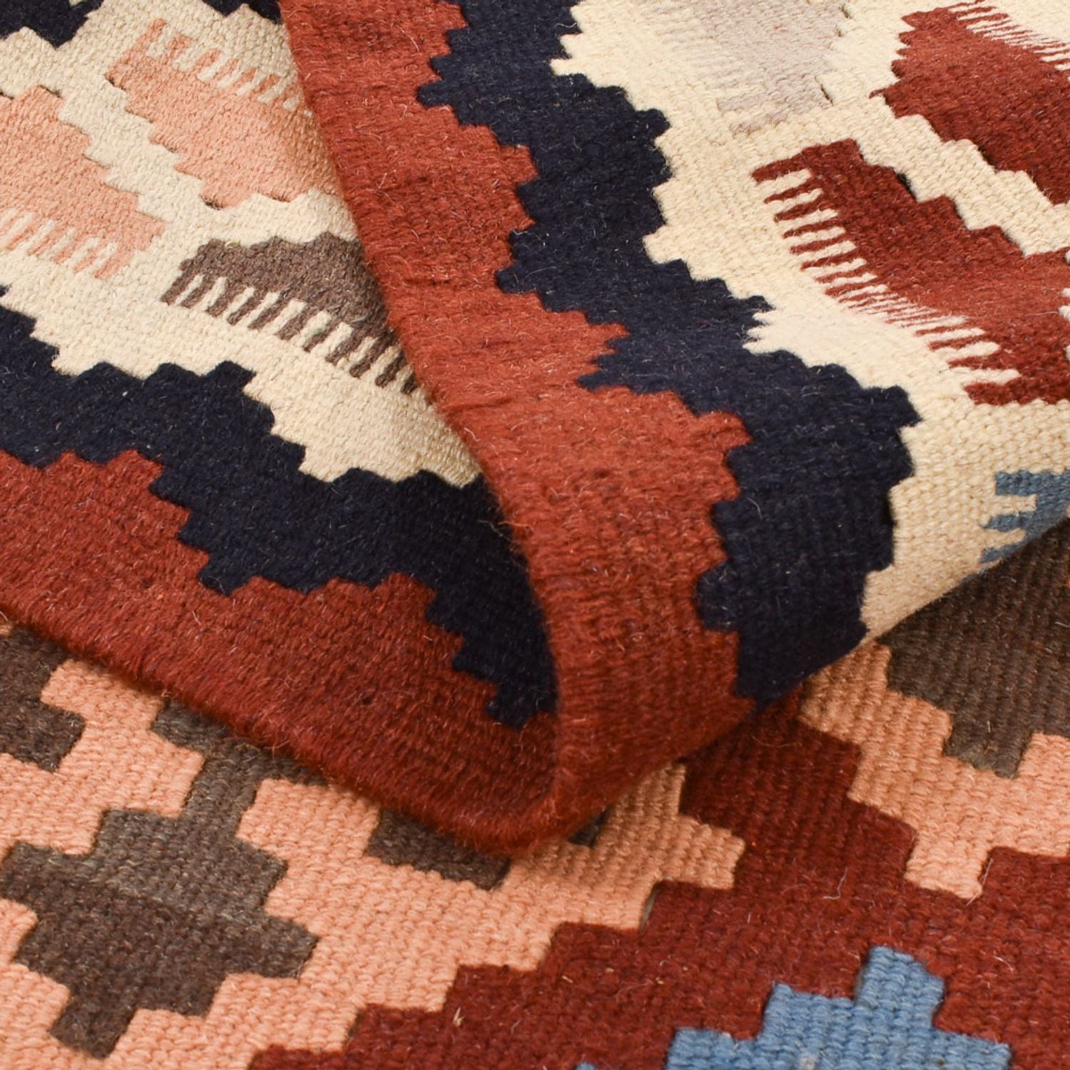 Alfombra Kelim - Oriental - 144 x 107 cm - multicolor