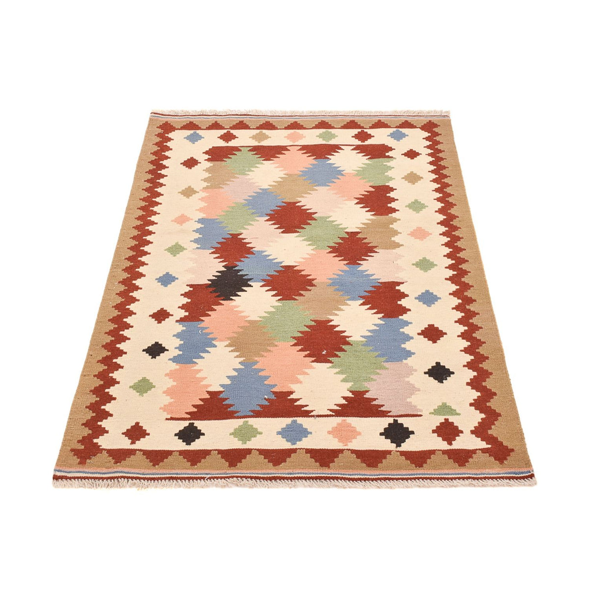 Alfombra Kelim - Oriental - 146 x 97 cm - multicolor