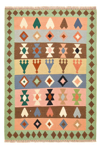 Alfombra Kelim - Oriental - 156 x 109 cm - multicolor