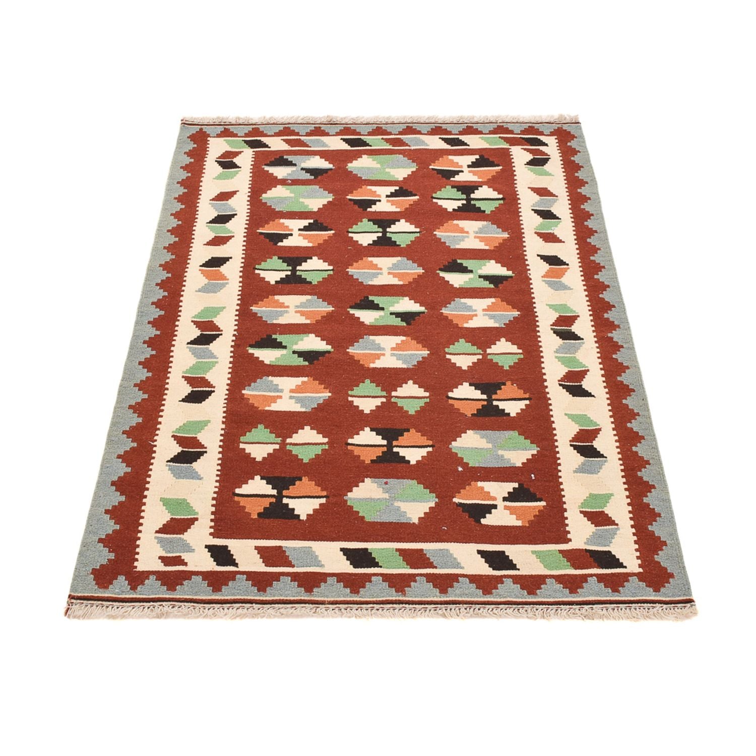 Alfombra Kelim - Oriental - 145 x 102 cm - multicolor