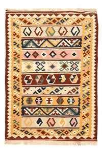 Alfombra Kelim - Oriental - 144 x 105 cm - multicolor