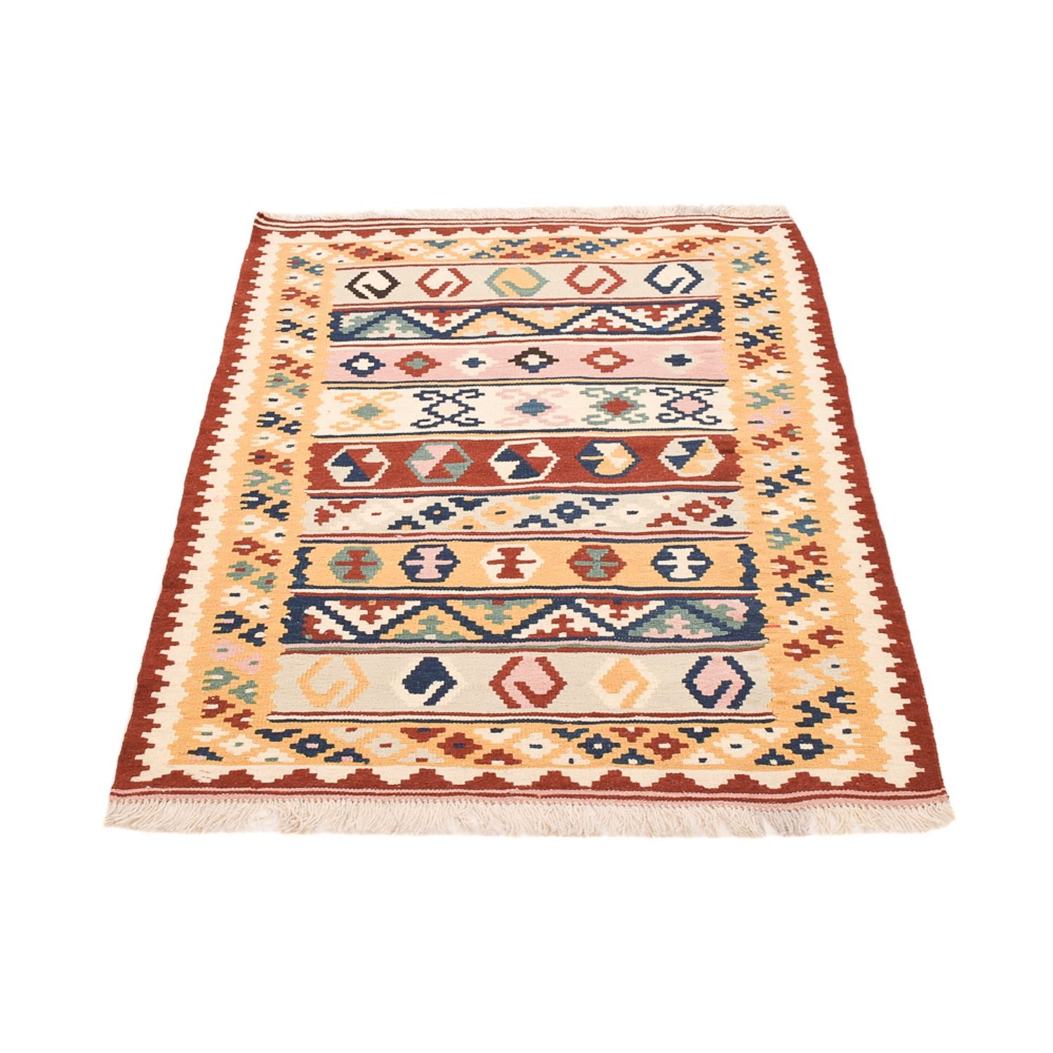 Alfombra Kelim - Oriental - 144 x 105 cm - multicolor