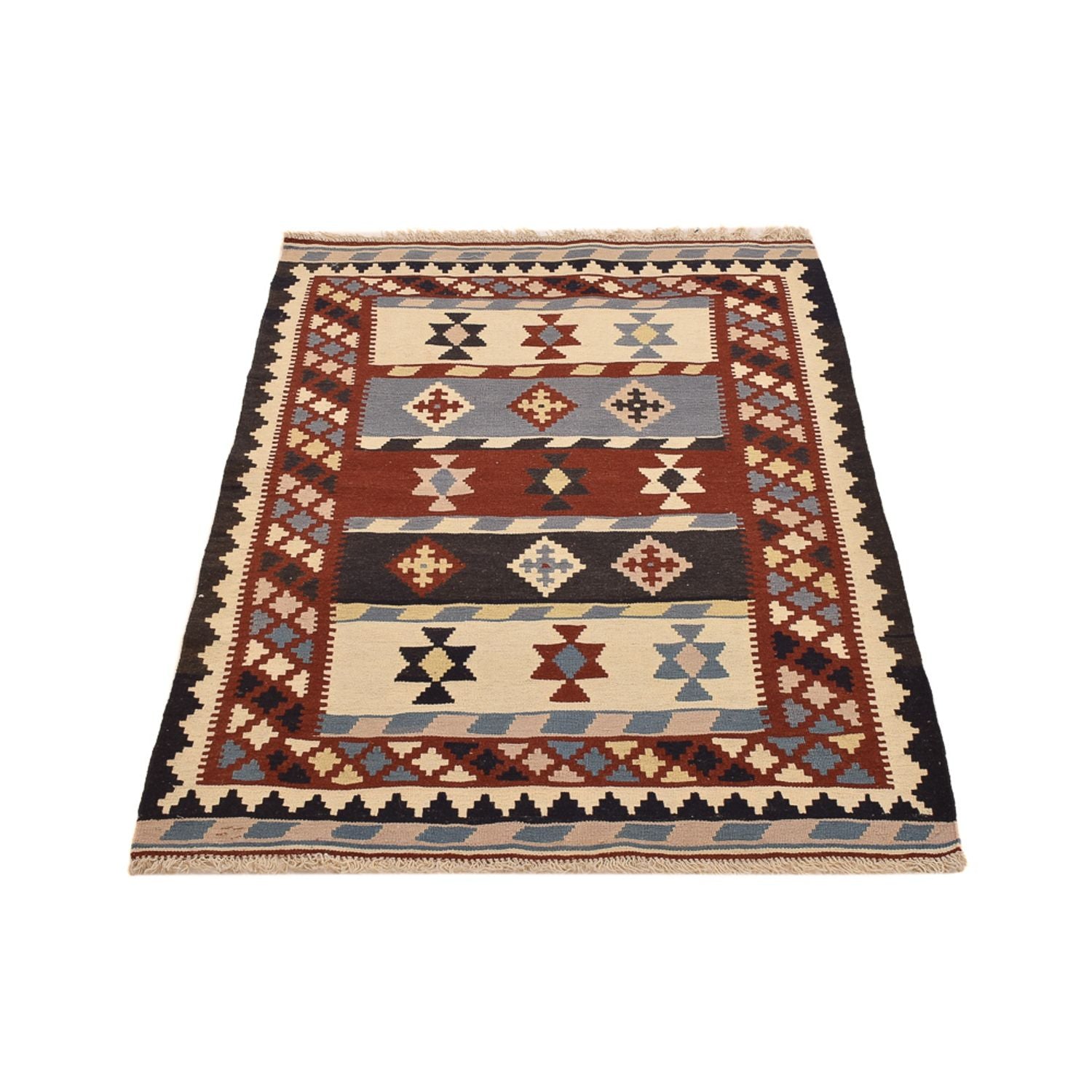 Alfombra Kelim - Oriental - 146 x 102 cm - multicolor