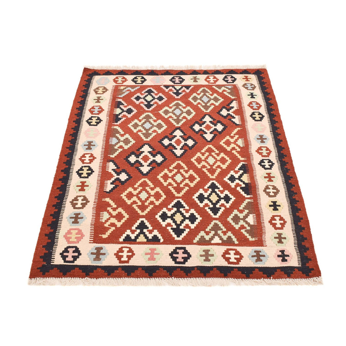 Alfombra Kelim - Oriental - 150 x 102 cm - multicolor