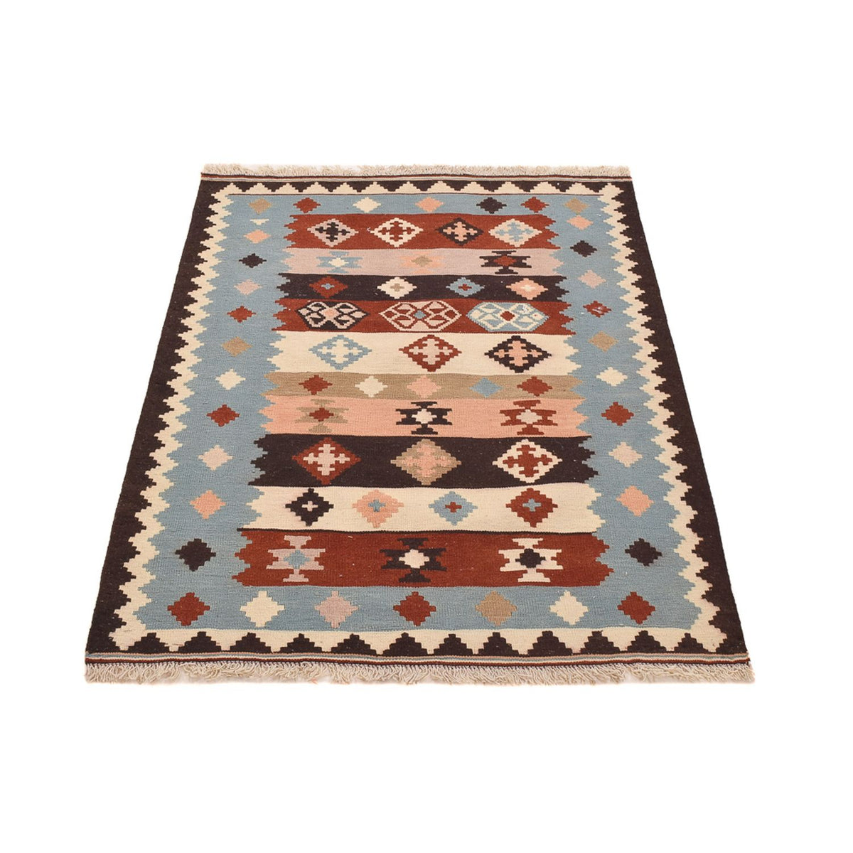 Alfombra Kelim - Oriental - 142 x 103 cm - multicolor