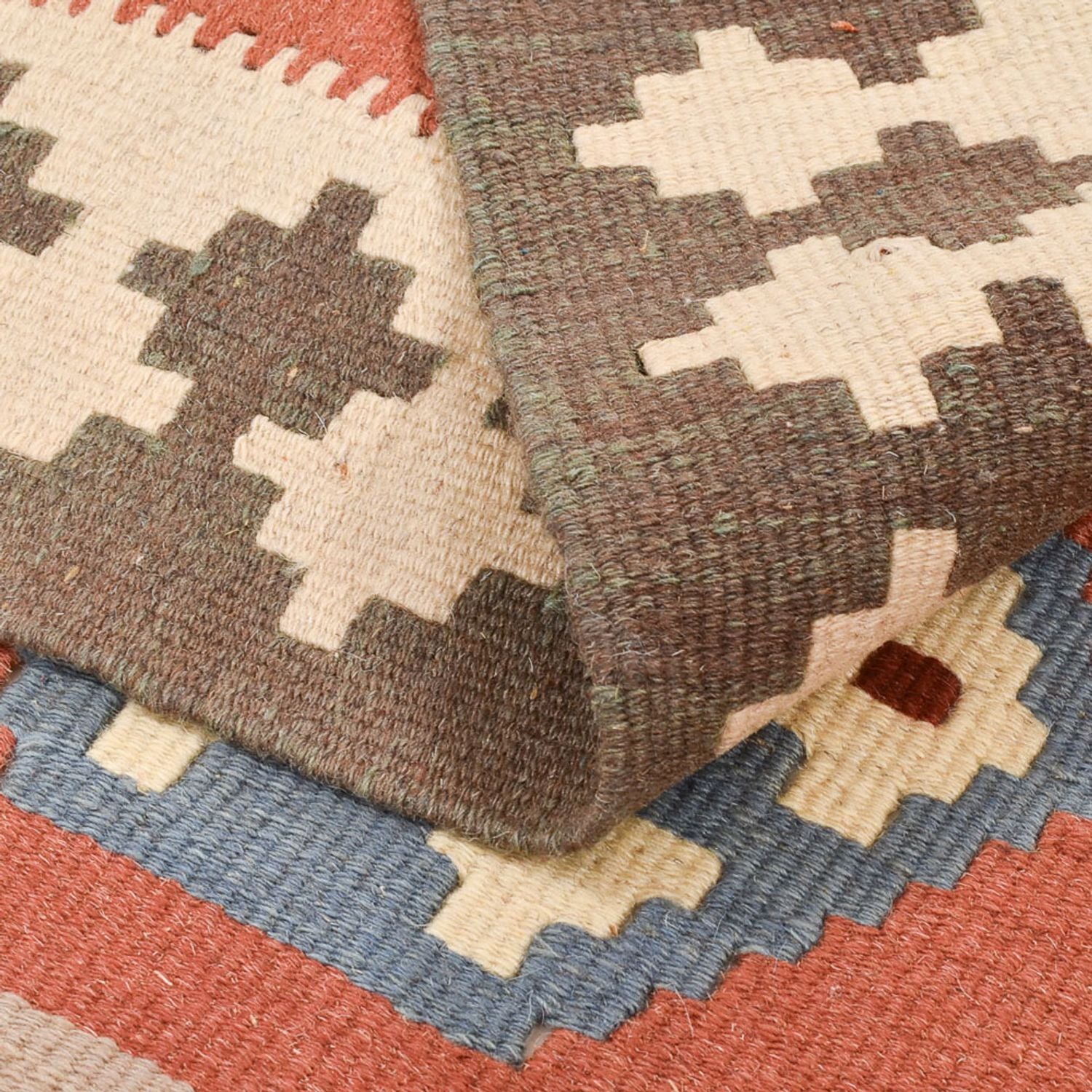 Alfombra Kelim - Oriental - 146 x 100 cm - multicolor