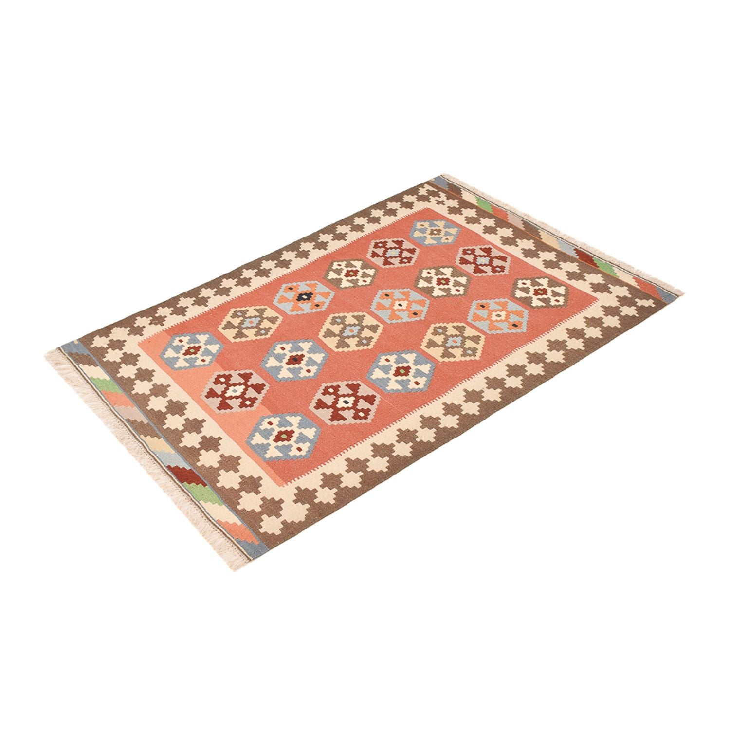 Alfombra Kelim - Oriental - 146 x 100 cm - multicolor