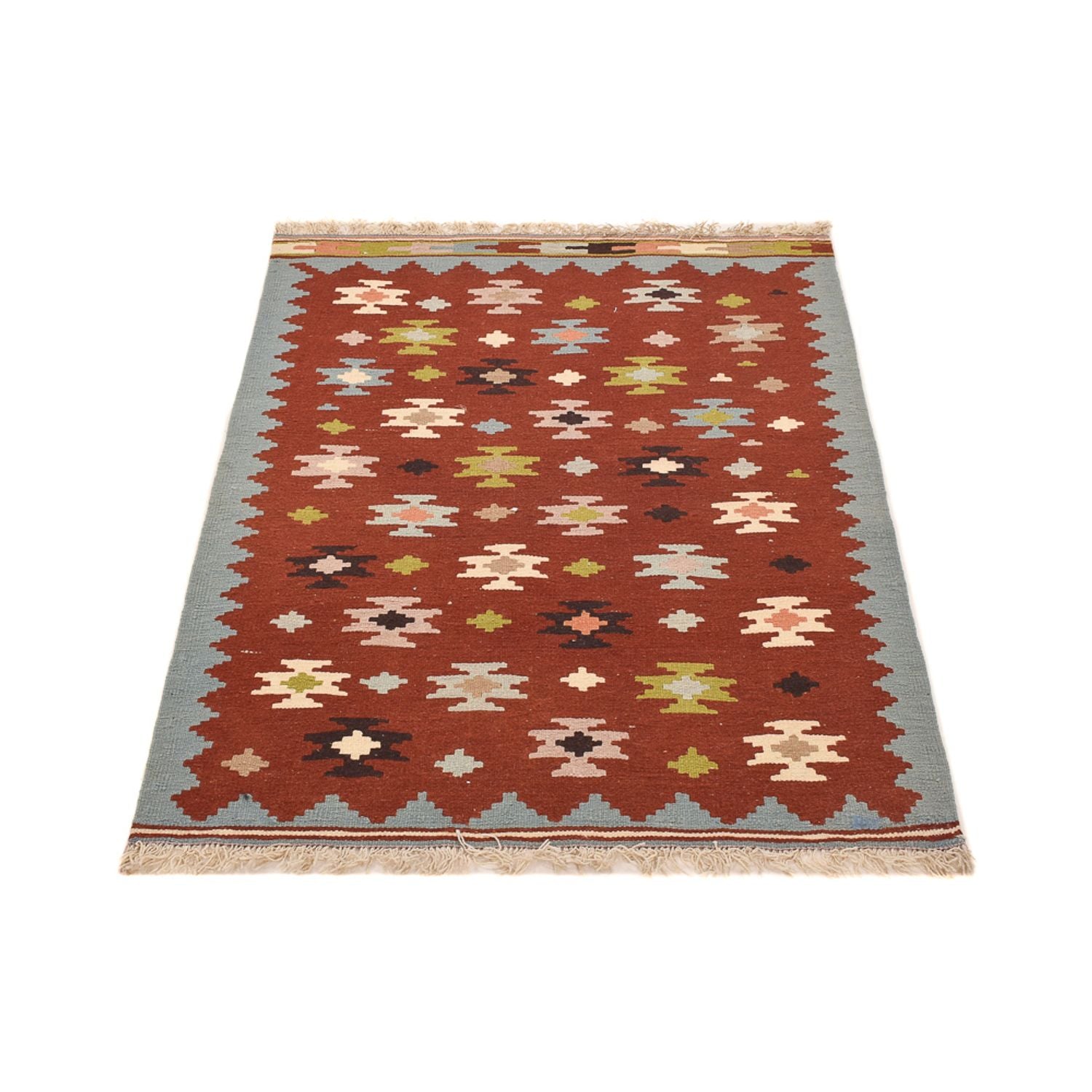 Alfombra Kelim - Oriental - 134 x 100 cm - multicolor