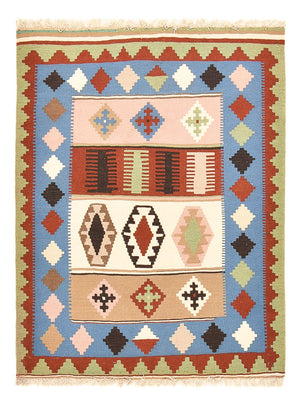 Alfombra Kelim - Oriental - 140 x 103 cm - multicolor