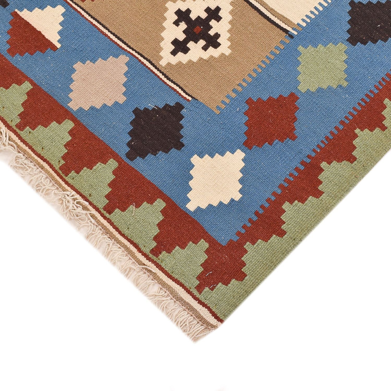 Alfombra Kelim - Oriental - 140 x 103 cm - multicolor