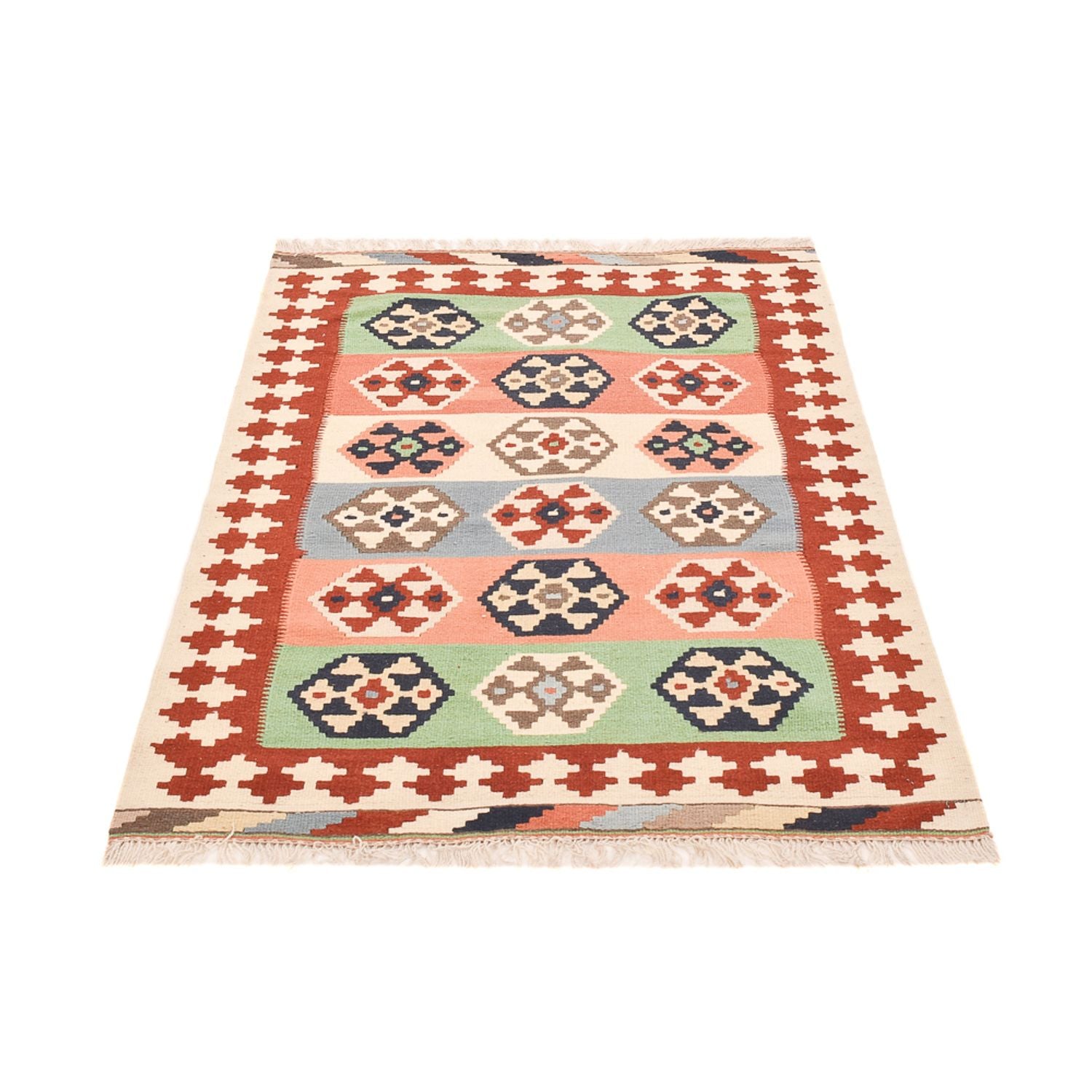 Alfombra Kelim - Oriental - 147 x 98 cm - multicolor