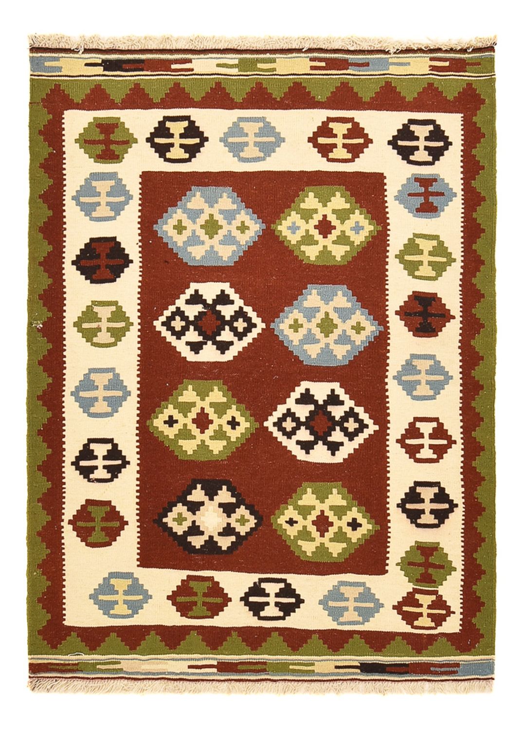 Alfombra Kelim - Oriental - 146 x 103 cm - multicolor