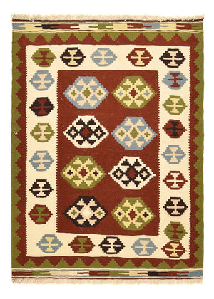 Alfombra Kelim - Oriental - 146 x 103 cm - multicolor